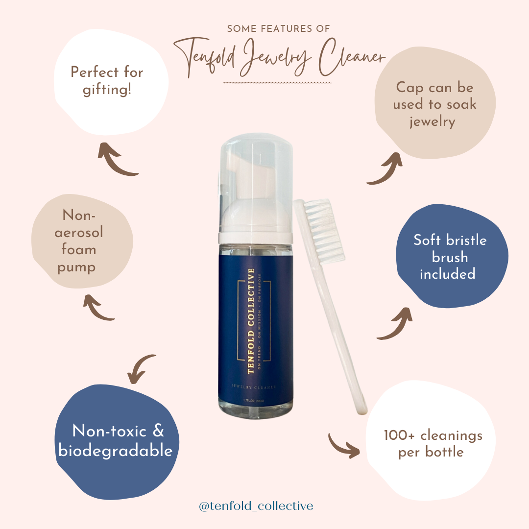 Tenfold Co. Foam Jewelry Cleaner