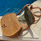 Ata Vine Saddle Crossbody Bag