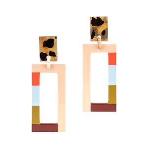 Del Mar Colorblock Earrings