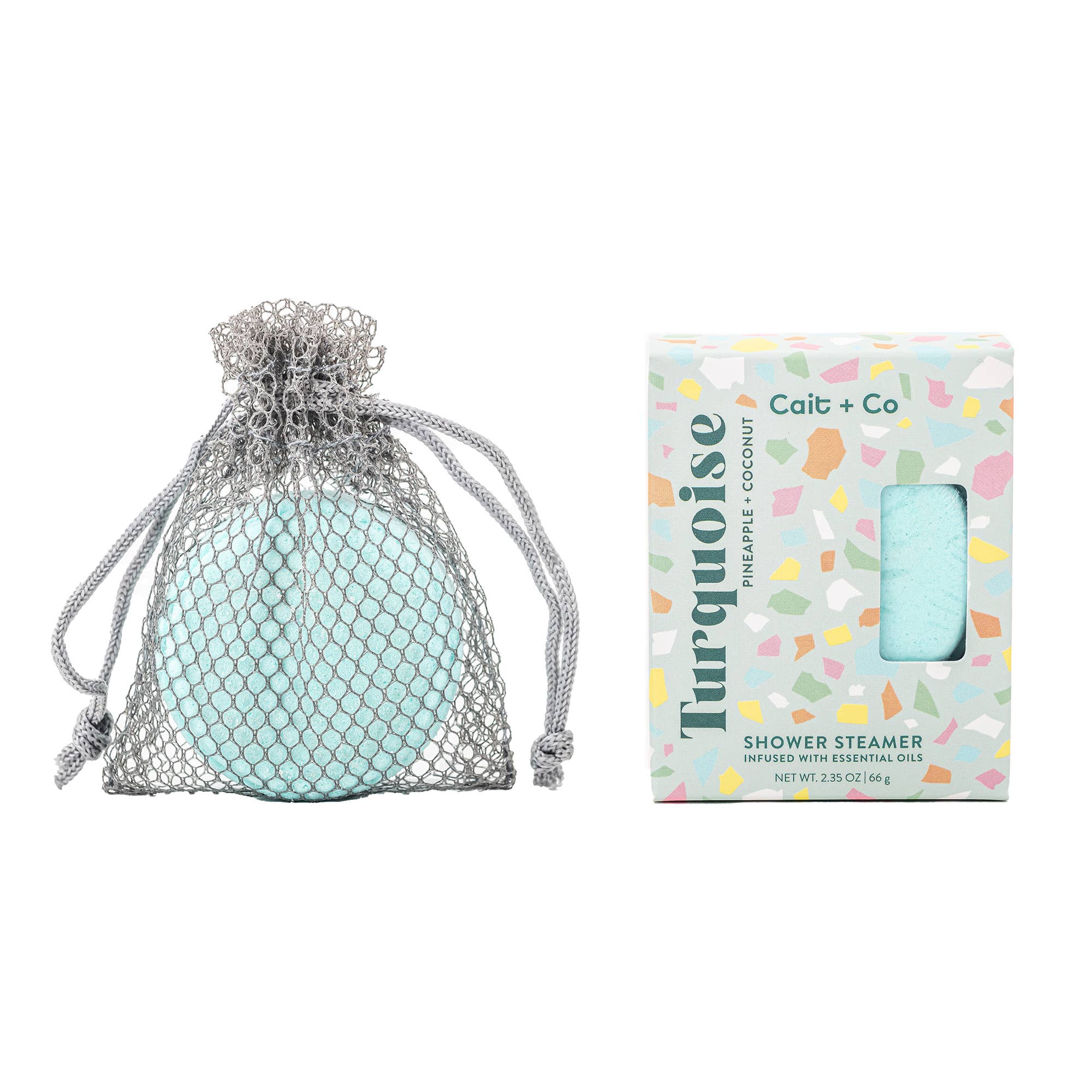 Turquoise Gem Shower Steamer