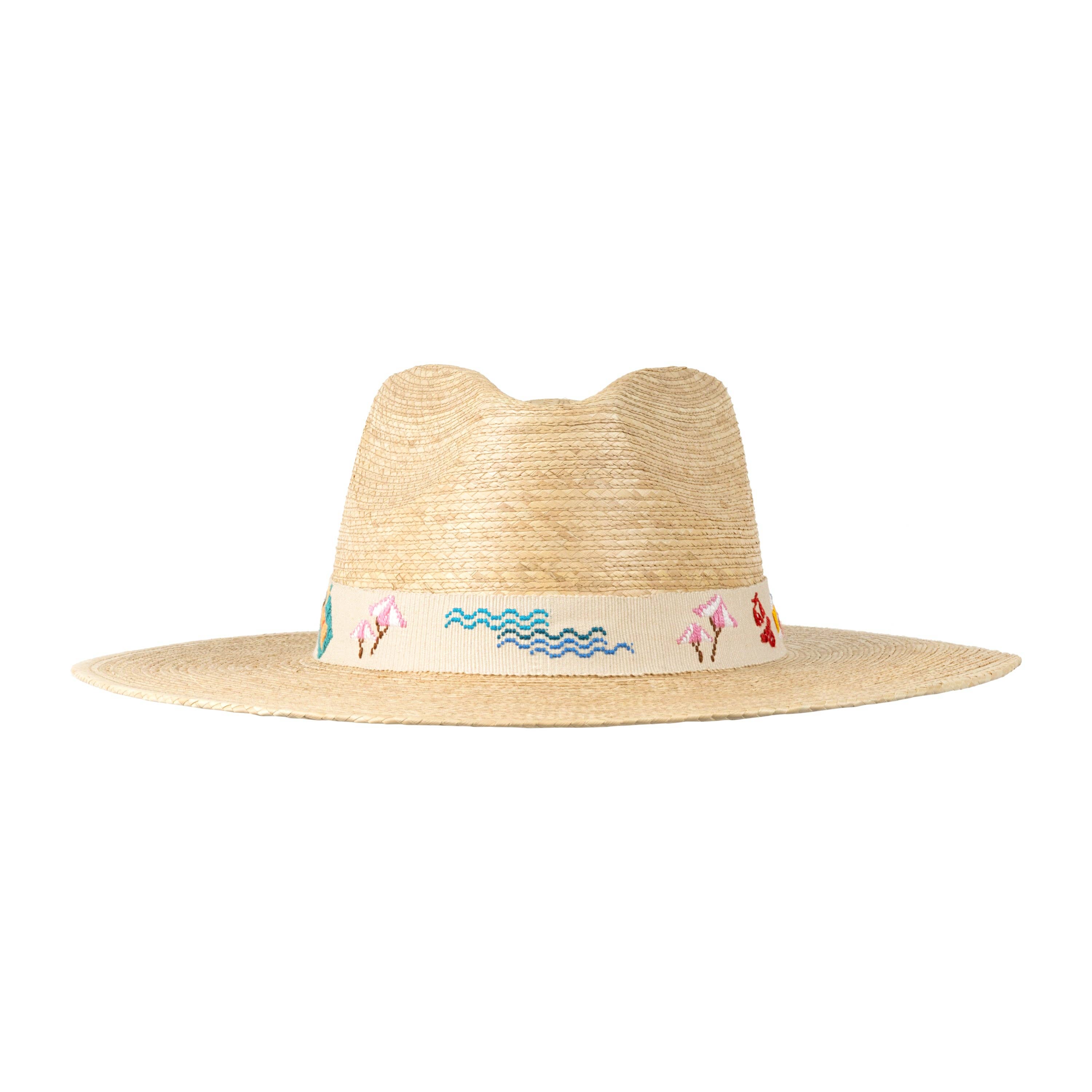 Sandbar Palm Hat|| Sunshine Tienda