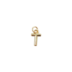 Gold Letter Charm Collection
