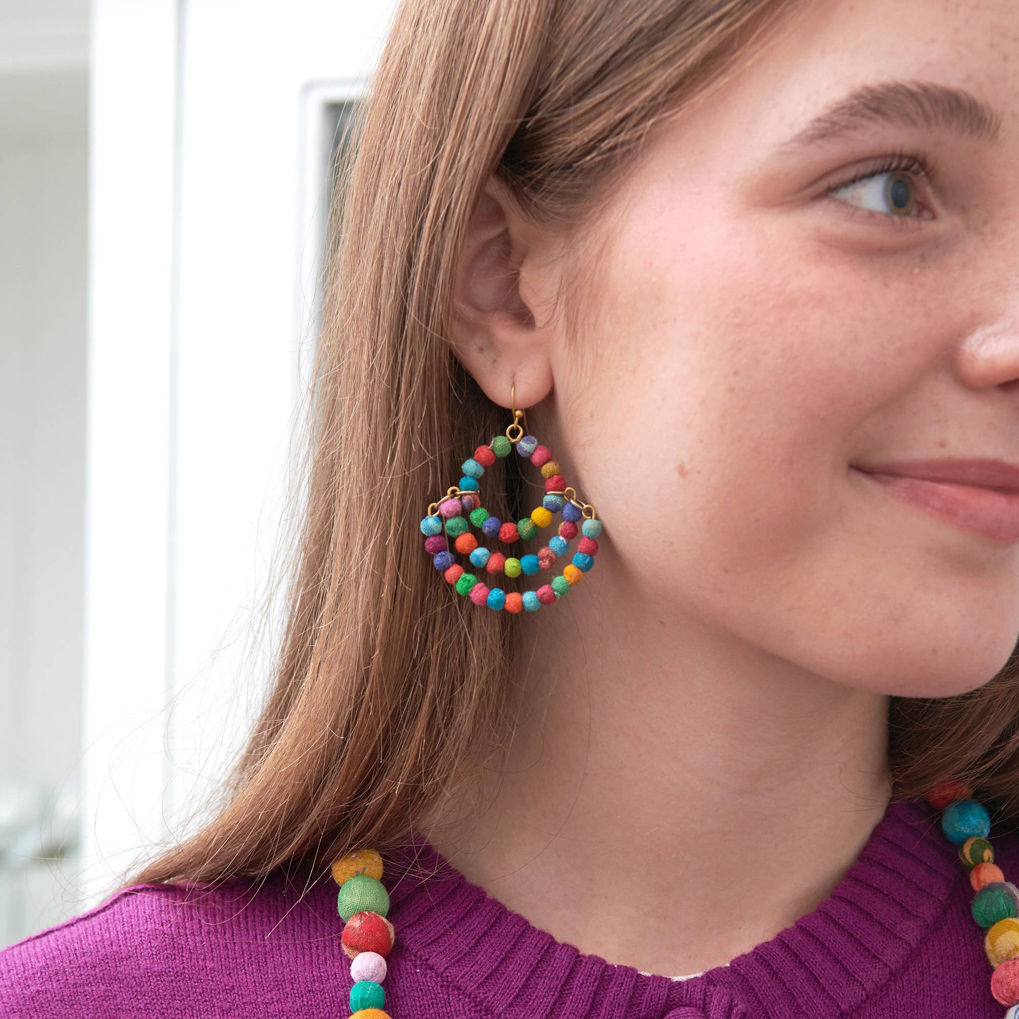 Kantha Milieu Cressida Earrings