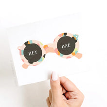 Hey Bae Greeting Card