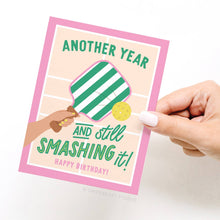 Pickleball Birthday Greeting Card
