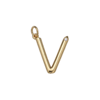 Large Letter with Diamond Accent