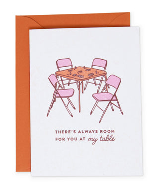 Room at my Table Greeting Card