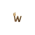 Gold Letter Charm Collection