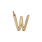 Large Letter with Diamond Accent