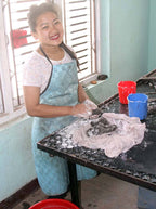 Handmade Mini Hearts Felt Ornaments