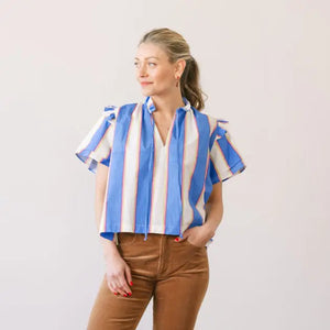 Cabana Stripe Gemma Top