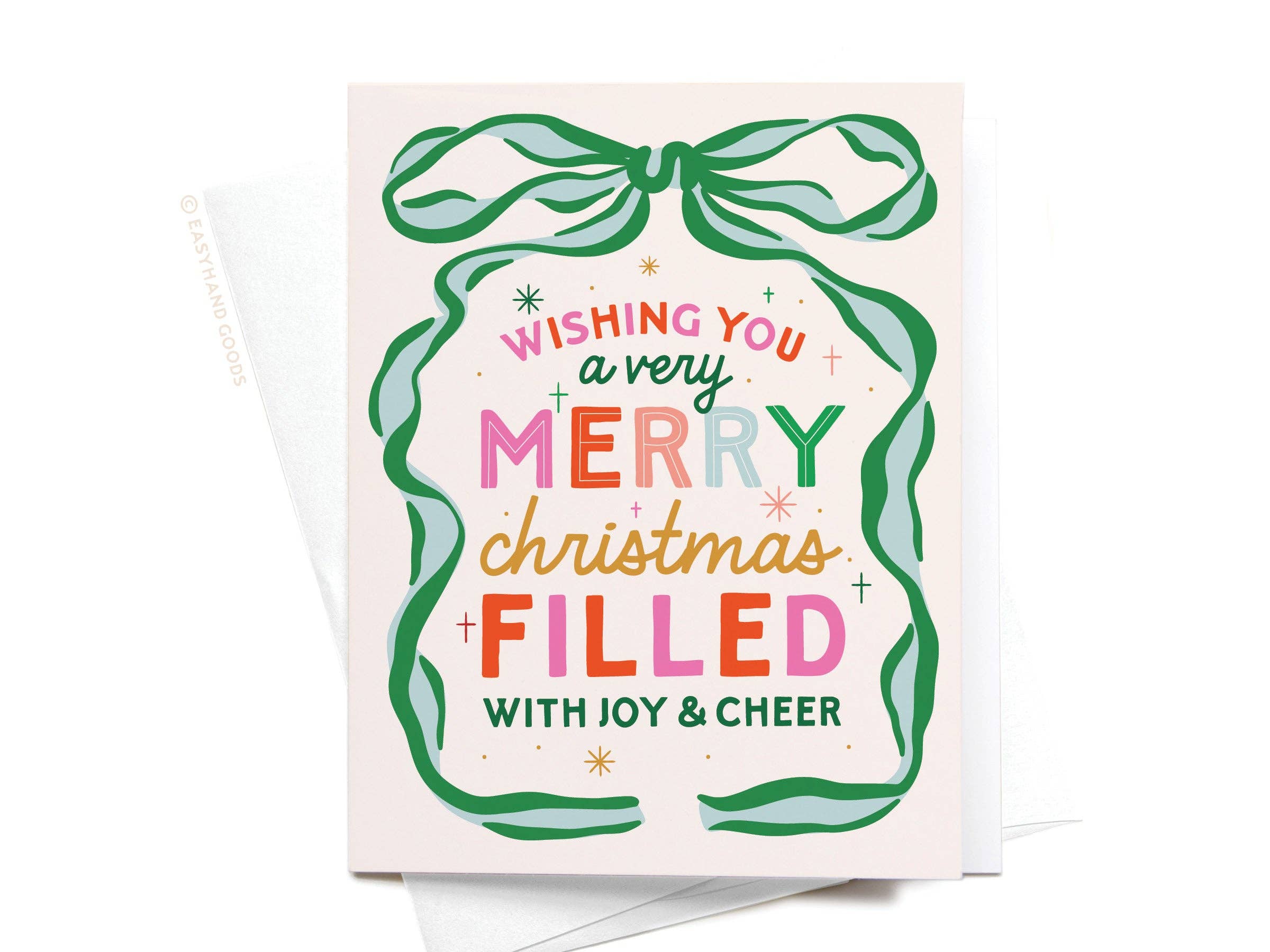 Wishing You a Very Merry Christmas Greeting Card