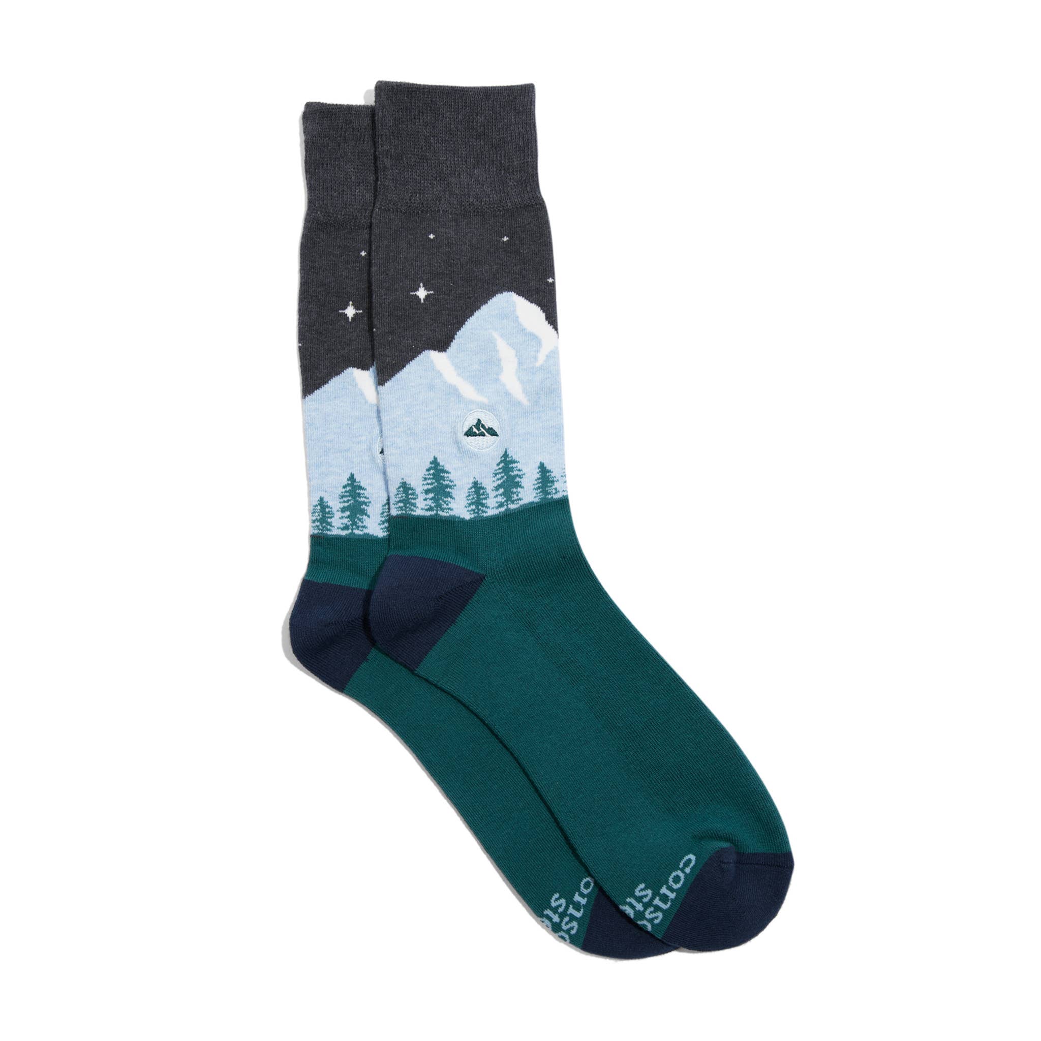 Protect National Parks Socks - Blue Mountain