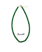 Disc Beaded Necklaces