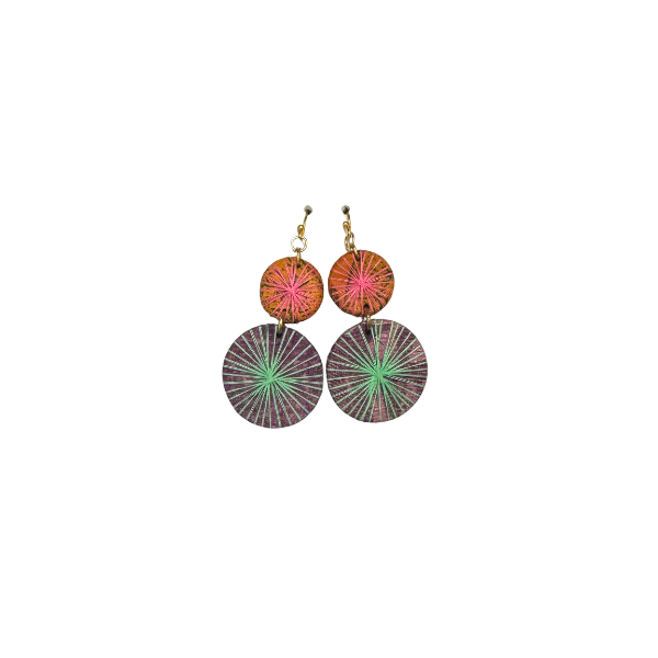 Kantha Threadburst Earrings
