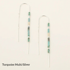 Chromacolor Miyuki Thread Earring