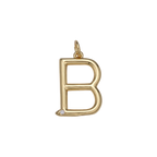 Large Letter with Diamond Accent