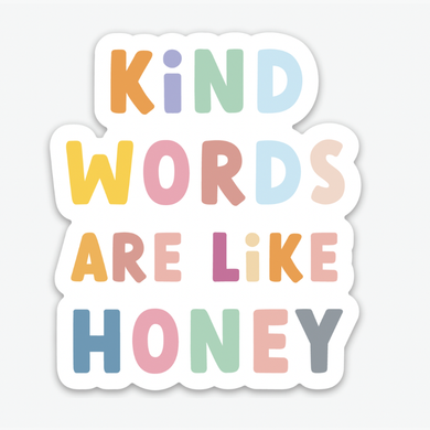 Kind Words Sticker
