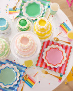 Cake Shaped Dinner Napkin