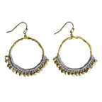 Entwined Crochet Hoops