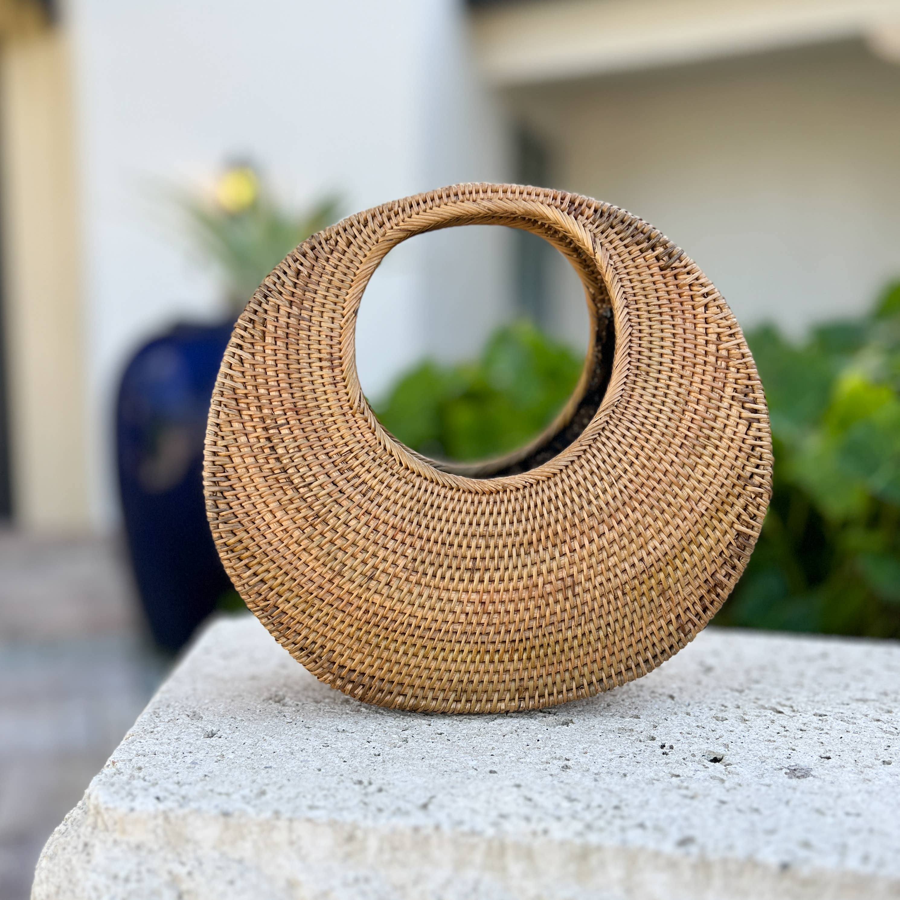 Ata Vine Moon Handbag