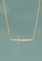Radiant Cross Necklace