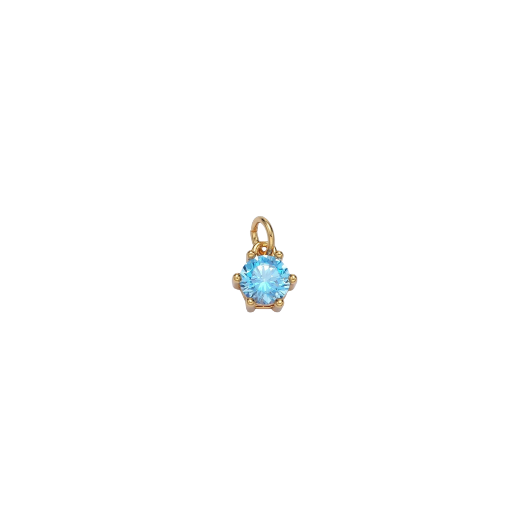 Gem Birthstone Charm Collection