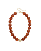 Marjorie Fall Beaded Necklace