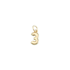 Bubble Number Charms