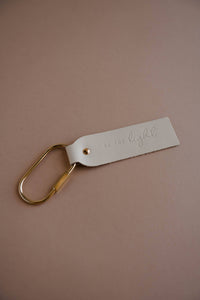 Be The Light Blonde Key Fob 