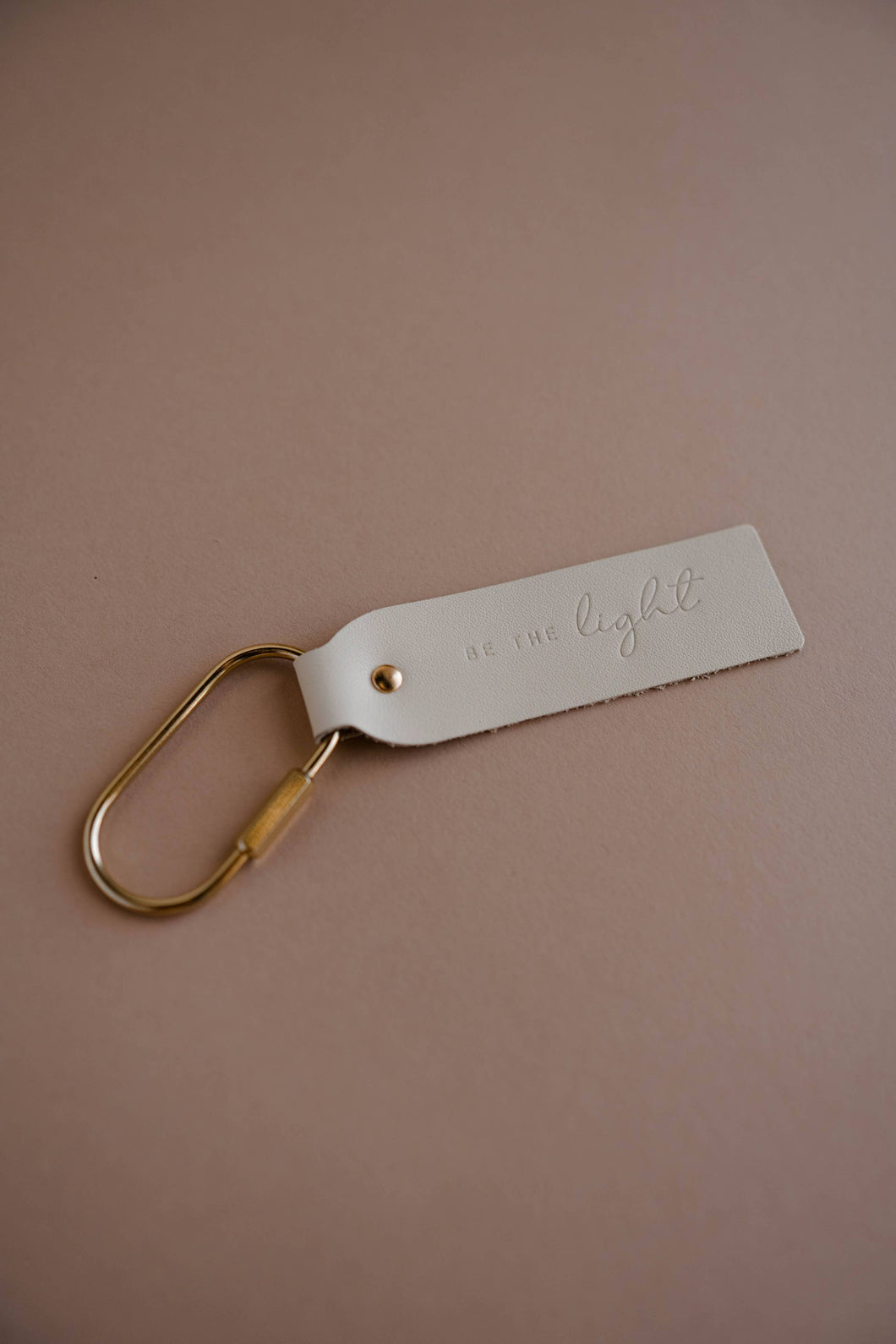 Be The Light Blonde Key Fob 