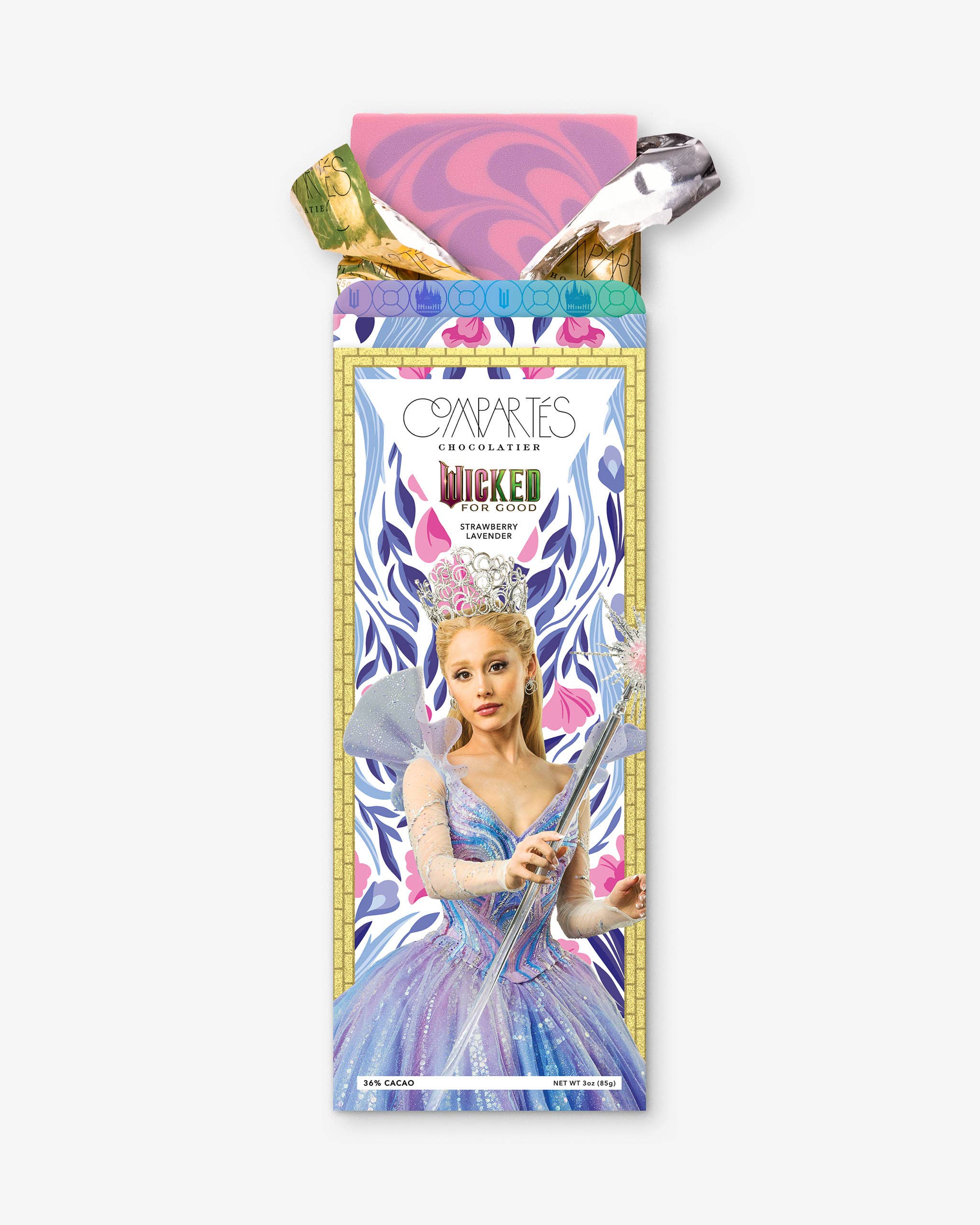 Wicked: For Good Glinda Chocolate Bar