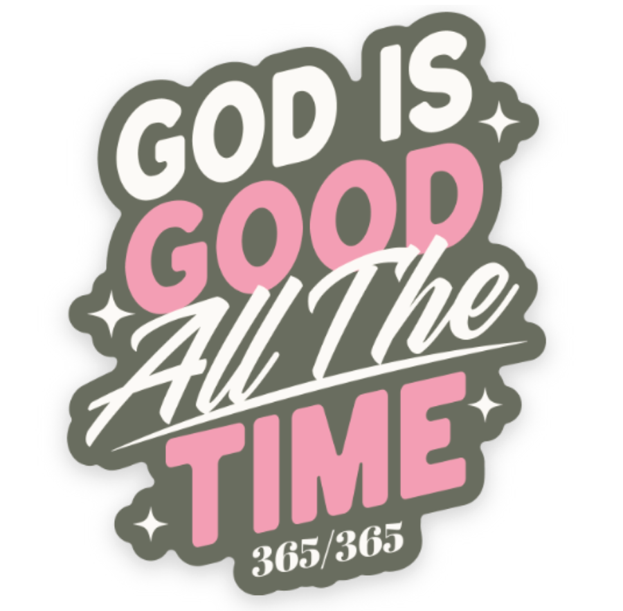 God is Good Sticker | Christian Sticker