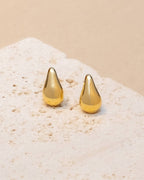 Gold Mini Drop Stud Earring