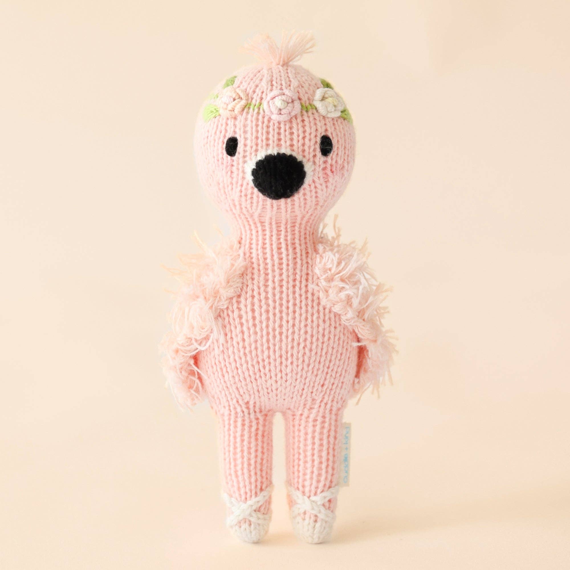 Tiny Penelope the Flamingo | cuddle + kind