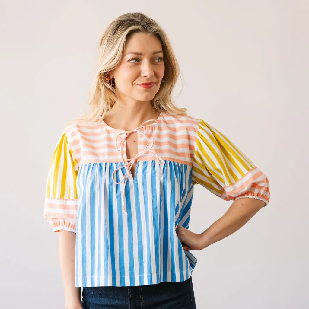 Colorful Daydreamer Mira Top