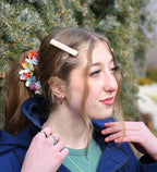 Heart Acetate Hair Claw