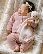 Baby bunny lovey (blush) | cuddle + kind