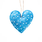 Handmade Mini Hearts Felt Ornaments