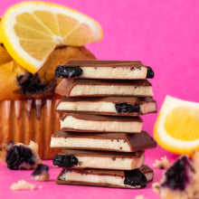 Lemony Blueberry Muffin Truffle Bar