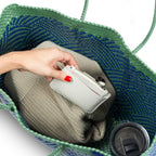 Palmera Recycled Plastic Beach Woven Super Tote