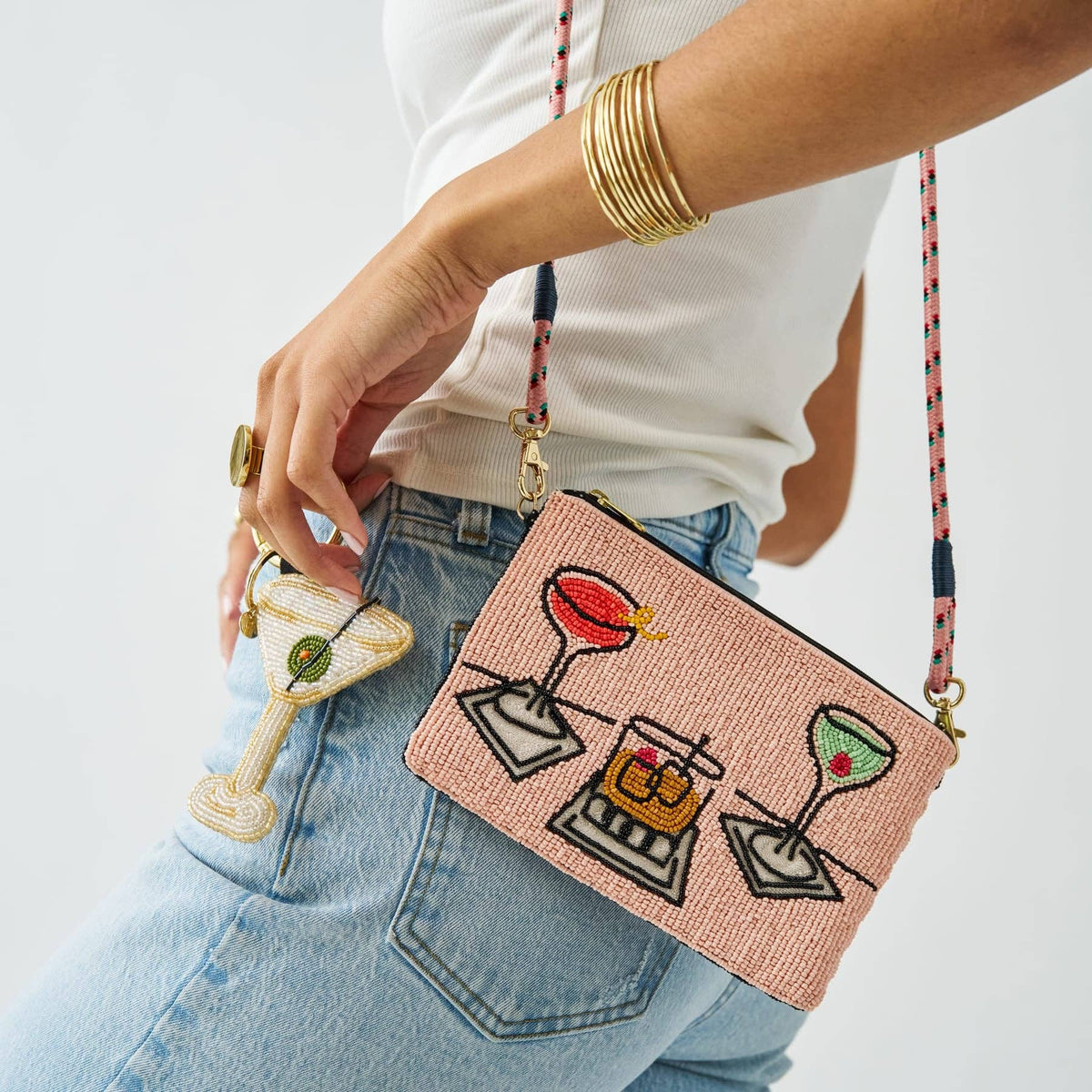 Leila Cocktail Seed Bead Clutch