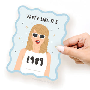 Party Like It's 1989 Notecard