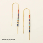 Chromacolor Miyuki Thread Earring