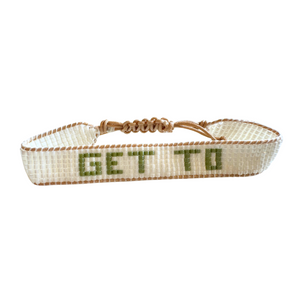 GET TO beaded bracelet