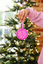 Needlepoint Ornament - Come Sit By Me