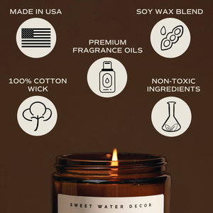 Warm and Cozy 9 oz Soy Candle
