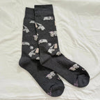 Socks that Support Mental Health (Gray Elephants)