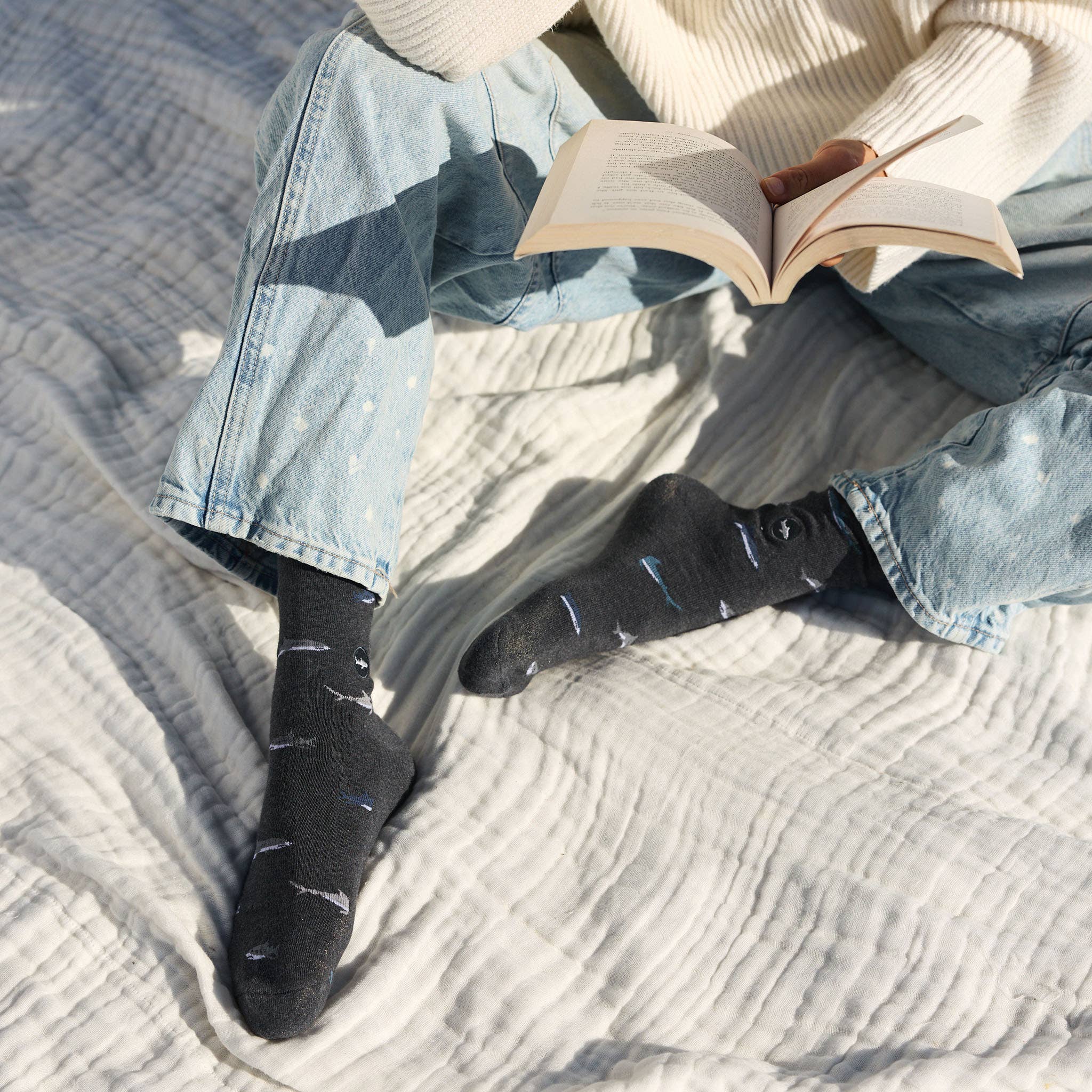 Socks that Protect Sharks (Gray Sharks)