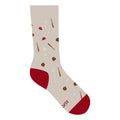 Support Youth Sports Socks - Gray Baseballs